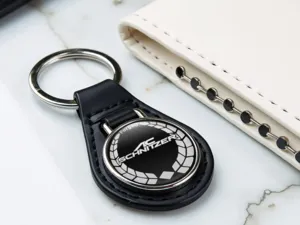 AC Schnitzer Schlüsselanhänger Leder Stilvoll Modern Tuning Kraft